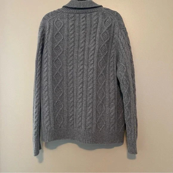 UNTUCKit Cable knit Men’s Button Down Cardigan Sweater, XL, UGC - Picture 8 of 11